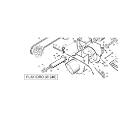 ORIGINAL KUBOTA GIANNI FERRARI ZAPFWELLE 95001000005 | Newgardenstore.eu
