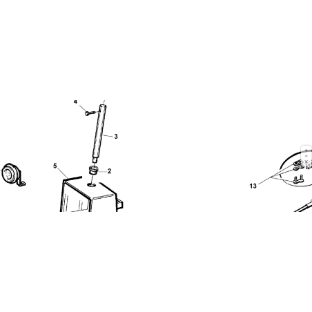 ALBERO VOLANTE ORIGINALE KUBOTA GIANNI FERRARI 95500000023