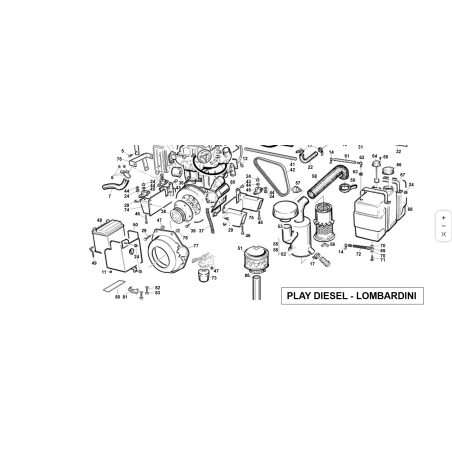 PROTEZIONE VOLANO PLAY IDRO-DIESEL ORIGINALE KUBOTA GIANNI FERRARI 95049100009