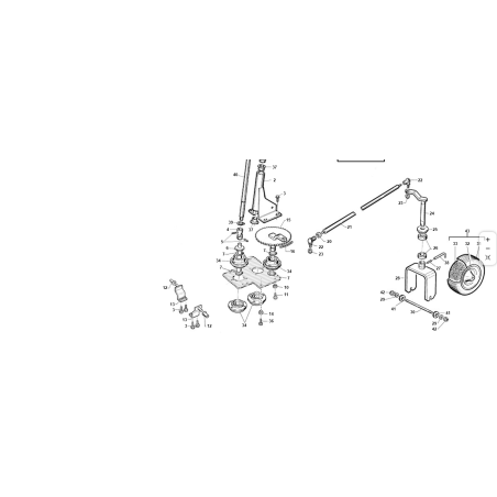 COMPLETE STEERING PINION ORIGINAL KUBOTA GIANNI FERRARI 95001240000