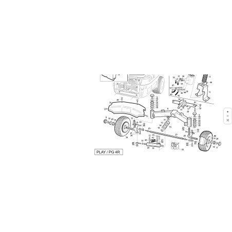 PROTECCIÓN DE EJE ABS ORIGINAL KUBOTA GIANNI FERRARI 95097000007