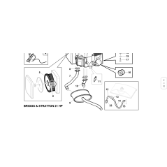 COLLETTORE ANTERIORE ORIGINALE KUBOTA GIANNI FERRARI 87001390005