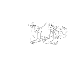 SUPPORTO SEDILE  VRN ORIGINALE KUBOTA GIANNI FERRARI 89001310000