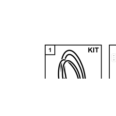 Conector de batería con cable y clips original KUBOTA GIANNI FERRARI 92001290005 | Newgardenstore.eu