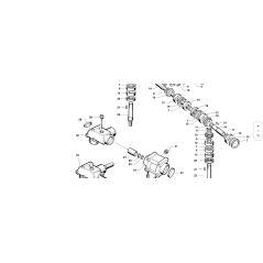 ALBERO PORTALAME FILETTATO DESTRO ORIGINALE KUBOTA GIANNI FERRARI 00777302006