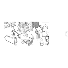 CONVOYEUR D'AIR PRÉASSEMBLÉ D'ORIGINE KUBOTA GIANNI FERRARI 95029150000 | Newgardenstore.eu