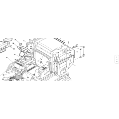 FERMETURE DE CAPOT ARRIÈRE ORIGINALE KUBOTA GIANNI FERRARI 91001150011 | Newgardenstore.eu