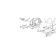 SUPPORTO TELAIO PERIMETRALE COMP. CAT ORIGINALE KUBOTA GIANNI FERRARI 87001340000