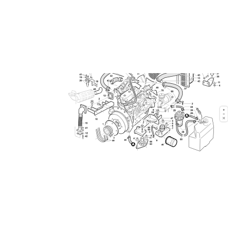PULEGGIA MOTORE DAIHATSU ORIGINALE KUBOTA GIANNI FERRARI 95304000003