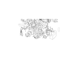 PULEGGIA MOTORE DAIHATSU ORIGINALE KUBOTA GIANNI FERRARI 95304000003