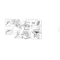 LINEA RELE' YANMAR TG200 ORIGINALE KUBOTA GIANNI FERRARI 94012310000