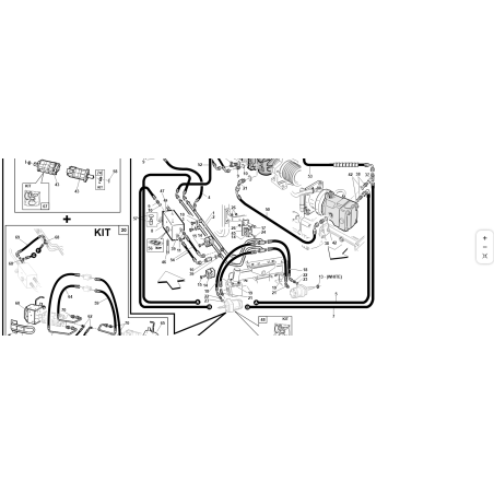 TUBO RITORNO Ø20X2.5 ORIGINALE KUBOTA GIANNI FERRARI 95303000051