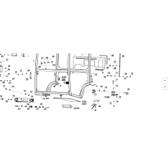 ALFOMBRA IZQUIERDA ORIGINAL KUBOTA GIANNI FERRARI 95187100015