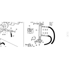 CILINDRO SOLLEVATORE CESTO IT2062 ORIGINALE KUBOTA GIANNI FERRARI 95060200000 | Newgardenstore.eu