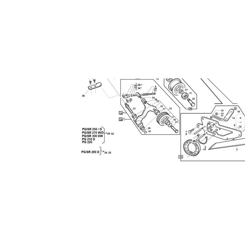 MARKISENKIT MOT. PG (Daih – B&amp-S 23 – D902) ORIGINAL KUBOTA GIANNI FERRARI 95599600000