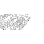 VORMONTIERTE LINKE MOTORVERKLEIDUNG PG-SR ORIGINAL KUBOTA GIANNI FERRARI 95200160000