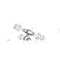 ARBRE D'ENTRÉE ORIGINAL KUBOTA GIANNI FERRARI 00777304801 Z-22