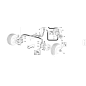 KIT DE JOINTS D'HUILE POUR MOTEUR ORBITAL KUBOTA GIANNI FERRARI 95598690000 HRW-HRS ORIGINAL