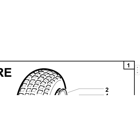 Pair of Trelleborg 18x8.50-8 wheels, original KUBOTA GIANNI FERRARI 95598480000