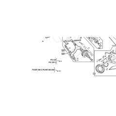 KIT TENSOR DE CORREA DE MOTOR KUBOTA PG280 D-4WD ORIGINAL GF 95598850000 | Newgardenstore.eu