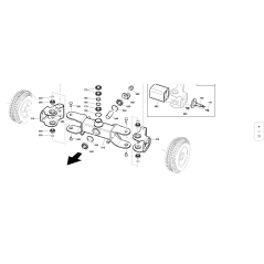 ASSALE POSTERIORE  VRN ORIGINALE KUBOTA GIANNI FERRARI 92001680000