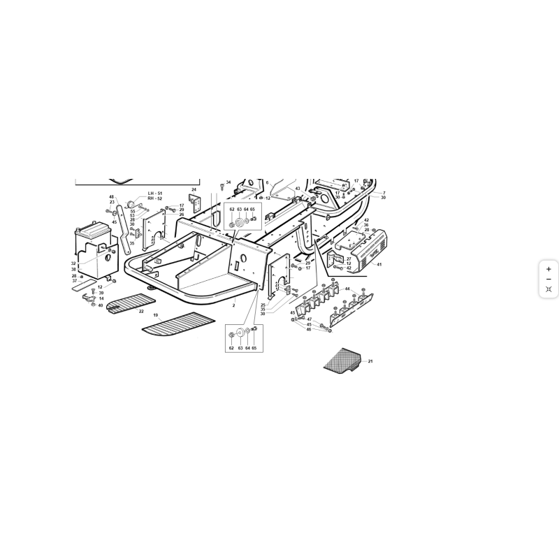 TELAIO ANTERIORE  VRN ORIGINALE KUBOTA GIANNI FERRARI 95400160000