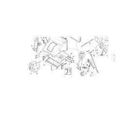 PLACA SOPORTE CESTA COMPLETAMENTE PINTADA ORIGINAL KUBOTA GIANNI FERRARI 94017220000 | Newgardenstore.eu