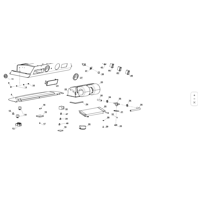 ORIGINAL KUBOTA GIANNI FERRARI KABINENKÜHLER 95187100122