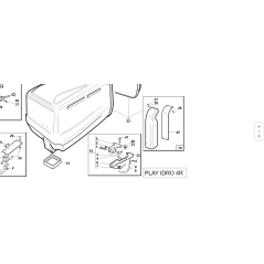 ORIGINAL KUBOTA GIANNI FERRARI 95599500000 VORMONTIERT PG KORB KAMIN