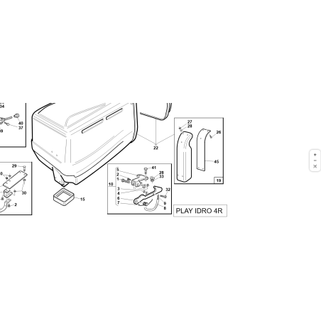 CAMINO CESTO PG PREMONTATO ORIGINALE KUBOTA GIANNI FERRARI 95599500000 | Newgardenstore.eu