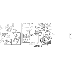 REGOLATORE MOTORE LOMBARDINI COMPL. ORIGINALE KUBOTA GIANNI FERRARI 95599340000