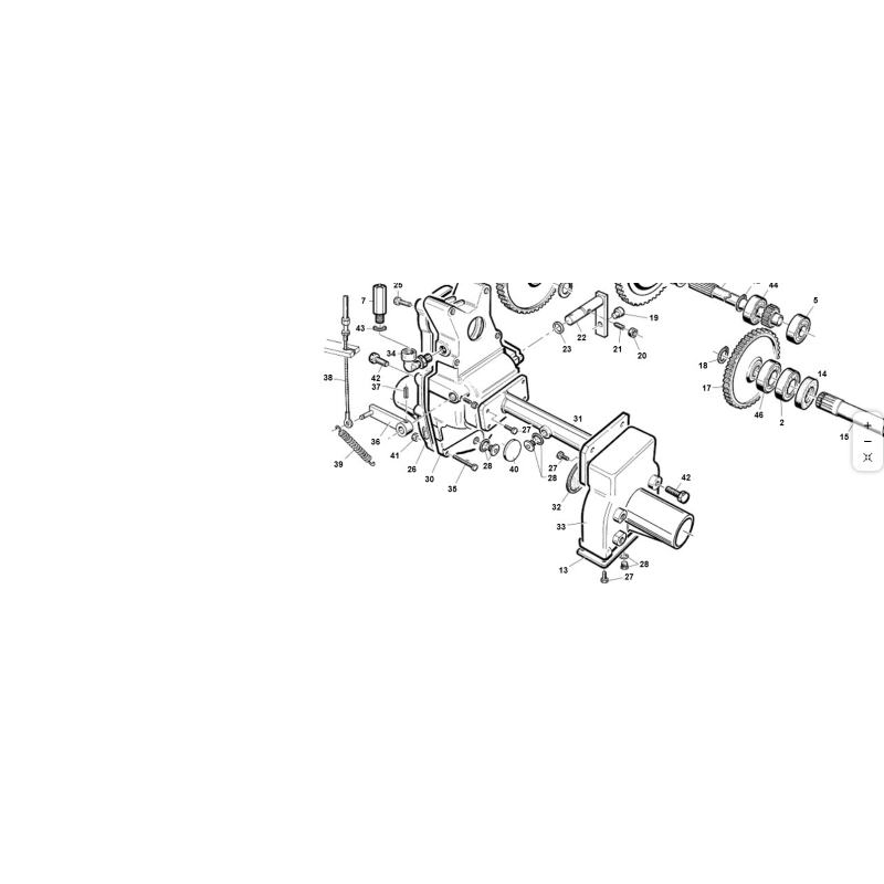 ORIGINAL KUBOTA GIANNI FERRARI 95303170010 MEDIA CAJA DERECHA