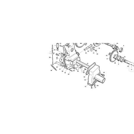 ORIGINAL KUBOTA GIANNI FERRARI 95303170010 MEDIA CAJA DERECHA