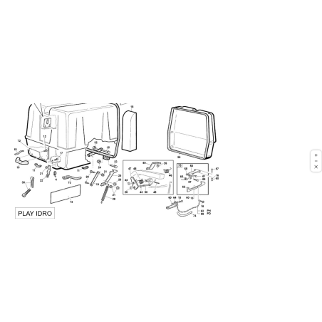 ABDECKUNG DIESELKORB SOL. PREM ORIGINAL KUBOTA GIANNI FERRARI 95060230000