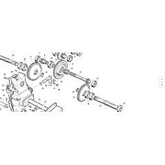 EJE PIÑÓN ORIGINAL KUBOTA GIANNI FERRARI 00777301007 Z13 - Z15