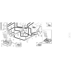 KIT DISTRIBUTEUR 3 LEVIERS + VIS TSPEI M8 ORIGINAL KUBOTA GIANNI FERRARI 95598490000 | Newgardenstore.eu