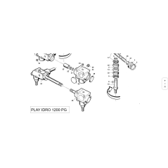 GR.SCATOLA A 2 USCITE (16/19) ORIGINALE KUBOTA GIANNI FERRARI 00777305900 | Newgardenstore.eu