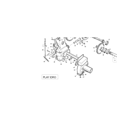 ORIGINAL KUBOTA GIANNI FERRARI 00777305702 MEDIA CAJA DERECHA | Newgardenstore.eu