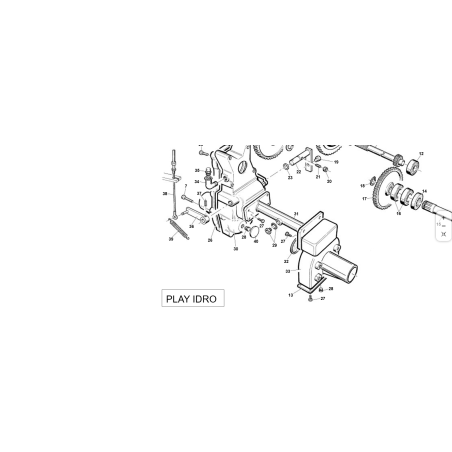 ORIGINAL KUBOTA GIANNI FERRARI 00777305702 MEDIA CAJA DERECHA