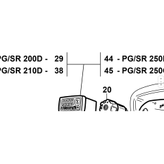 KIT DE UNIDAD DE CONTROL KUBOTA D902 (1.ª SERIE) ORIGINAL KUBOTA GIANNI FERRARI 95599000208