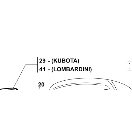 KIT D'UNITÉ DE CONTRÔLE KUBOTA D722 ORIGINAL KUBOTA GIANNI FERRARI 95599000207