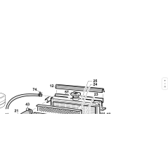 KOMPLETTER KÜHLER PG210 ORIGINAL KUBOTA GIANNI FERRARI 95338000003