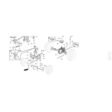 ASSALE COMPATTO HYDRO GEAR 318-0710 ORIGINALE KUBOTA GIANNI FERRARI 89001000001 | Newgardenstore.eu