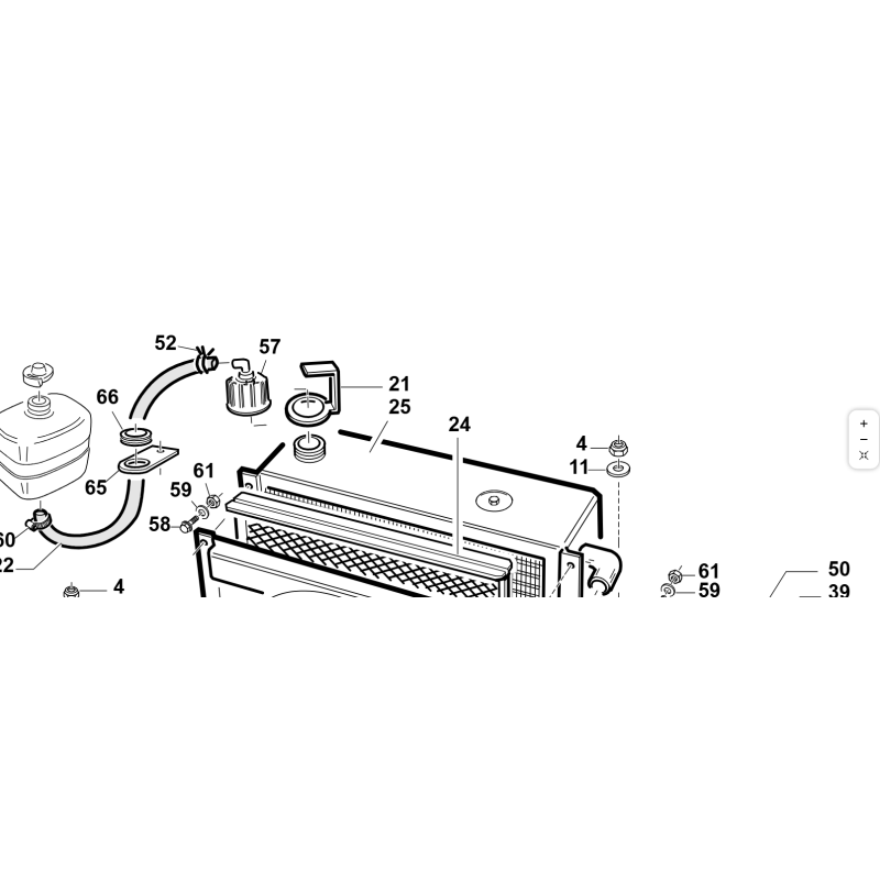 RADIATEUR D'ORIGINE DAIHATSU KUBOTA GIANNI FERRARI 95315000003