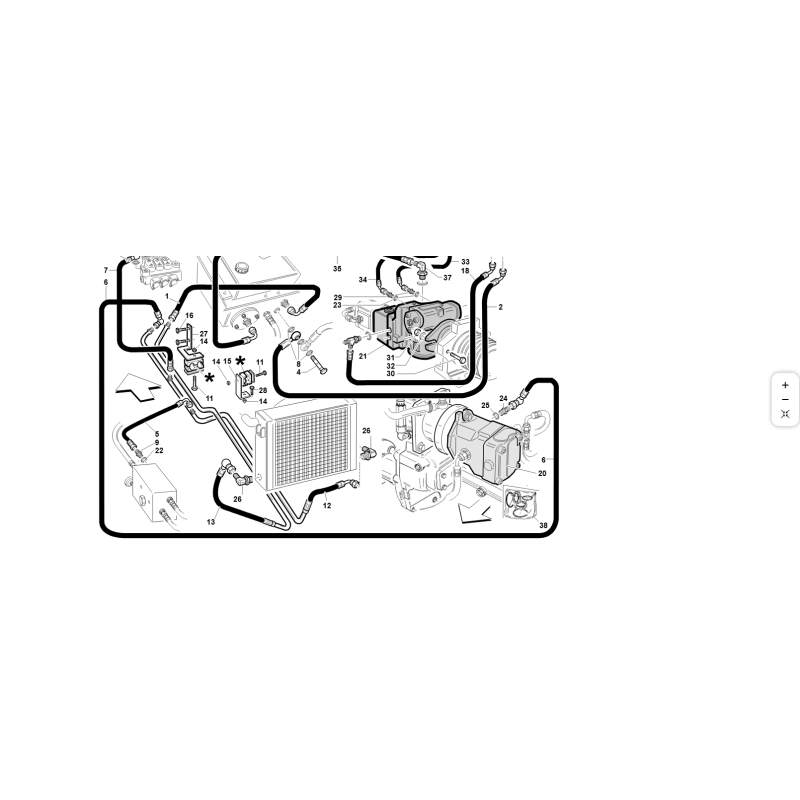 HP P2 PUMP ORIGINAL KUBOTA GIANNI FERRARI 95303000075