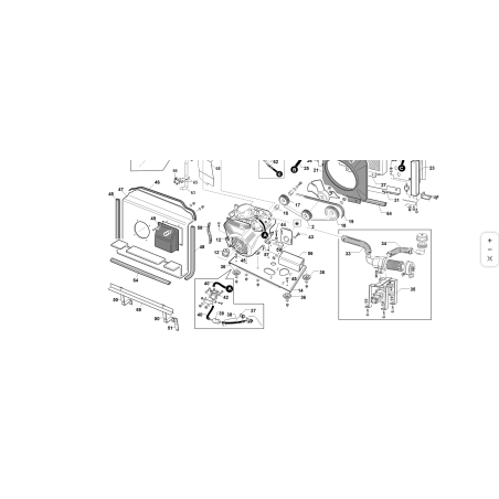 MOTEUR HORIZONTAL 23 CV B&amp-S KUBOTA GIANNI FERRARI 00777700031 D'ORIGINE