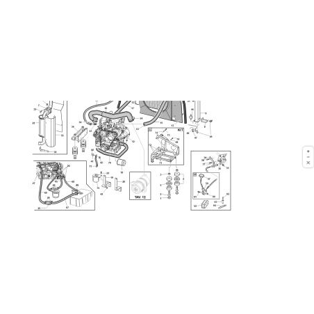 KUBOTA D1105 ENGINE (STAGE V) ORIGINAL KUBOTA GIANNI FERRARI 00777700042