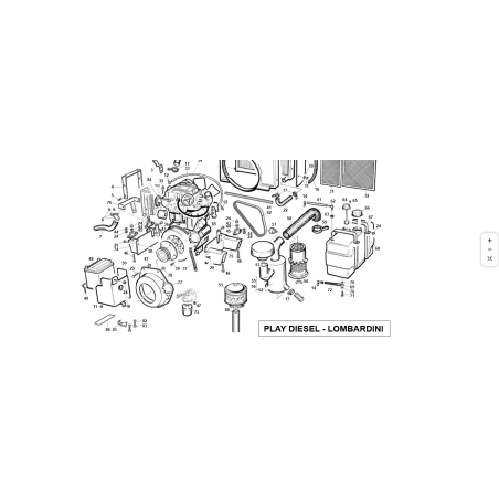 MOTORINO AVV. SCHERMATO SU LOMBARD. ORIGINALE KUBOTA GIANNI FERRARI 00777800072