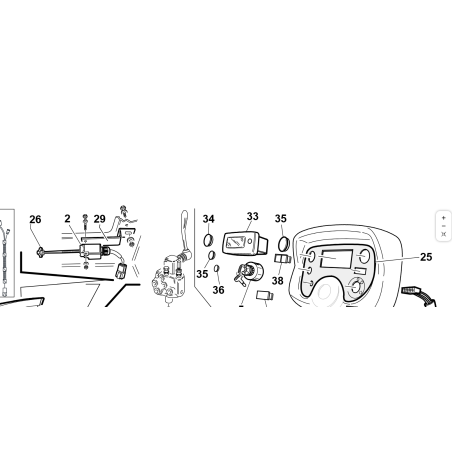 KIT DE REEMPLAZO DE UNIDAD DE CONTROL ORIGINAL KUBOTA GIANNI FERRARI 95599000250 PICOTRONIK VERS2022