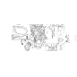 B&amp-S EXHAUST MANIFOLD COMP. ORIGINAL CATAPHORESIS KUBOTA GIANNI FERRARI 95332000005